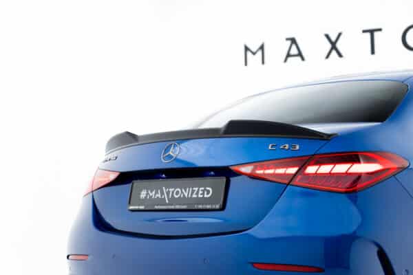 MAXTON DESIGN - Spojler kufra 3D, Mercedes-AMG C 43 / AMG-Line Sedan W206, Čierny lesk – Obrázok 2