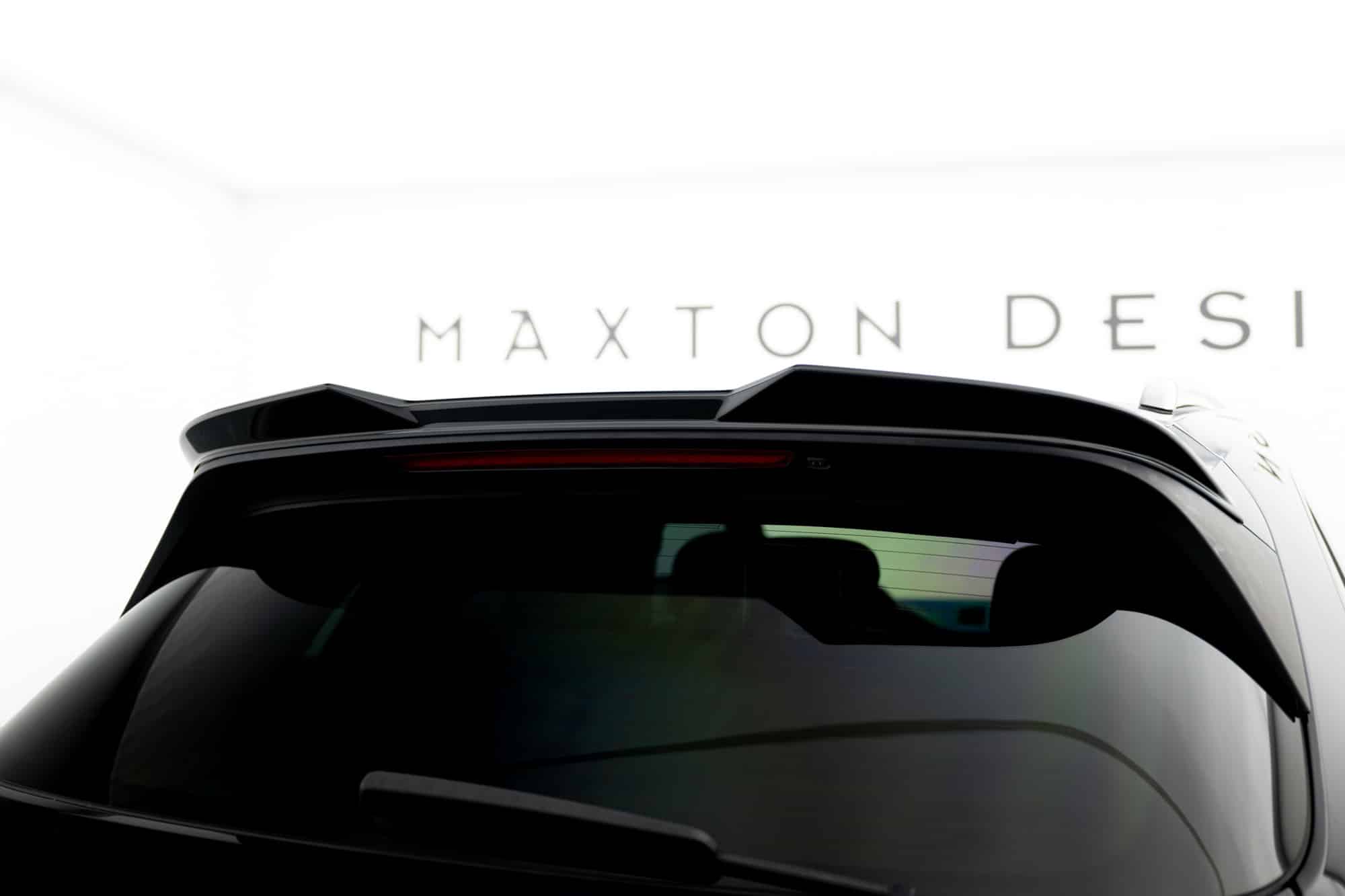 MAXTON DESIGN - Predlženie spoilera 3D, Porsche Cayenne Sport Design Mk3, Čierny lesk – Obrázok 2