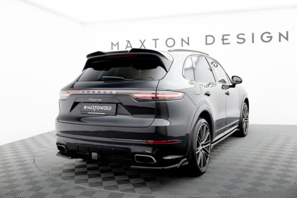 MAXTON DESIGN - Predlženie spoilera 3D, Porsche Cayenne Sport Design Mk3, Čierny lesk – Obrázok 5