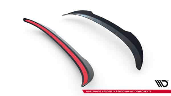 MAXTON DESIGN - Spojler kufra, Abarth 500 Mk1, Čierny lesk – Obrázok 2