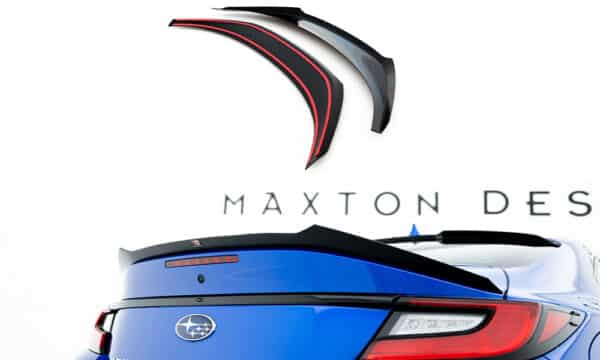 MAXTON DESIGN - Spojler kufra Subaru BRZ Mk2, Čierny lesk