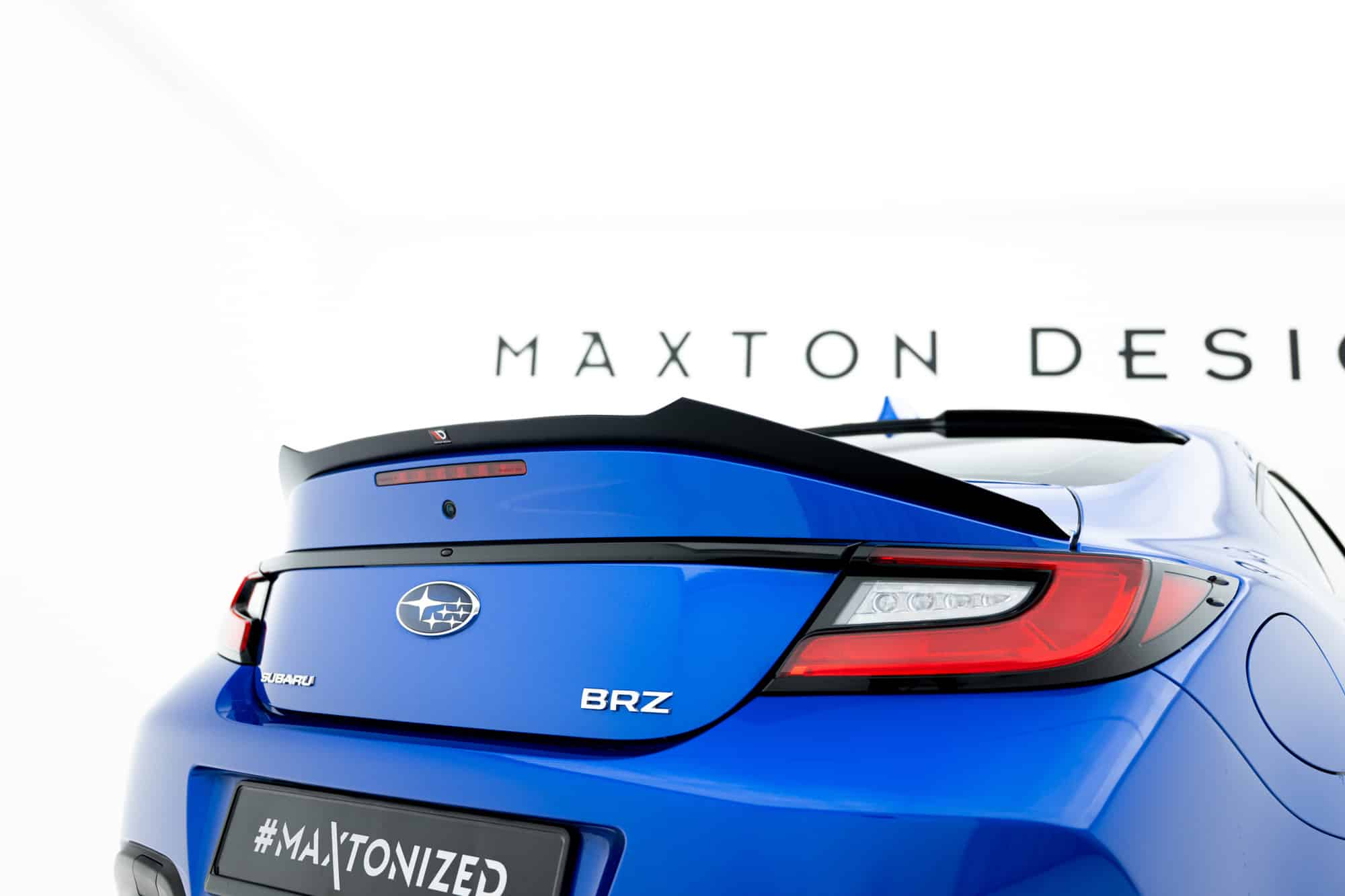 MAXTON DESIGN - Spojler kufra Subaru BRZ Mk2, Čierny lesk – Obrázok 2