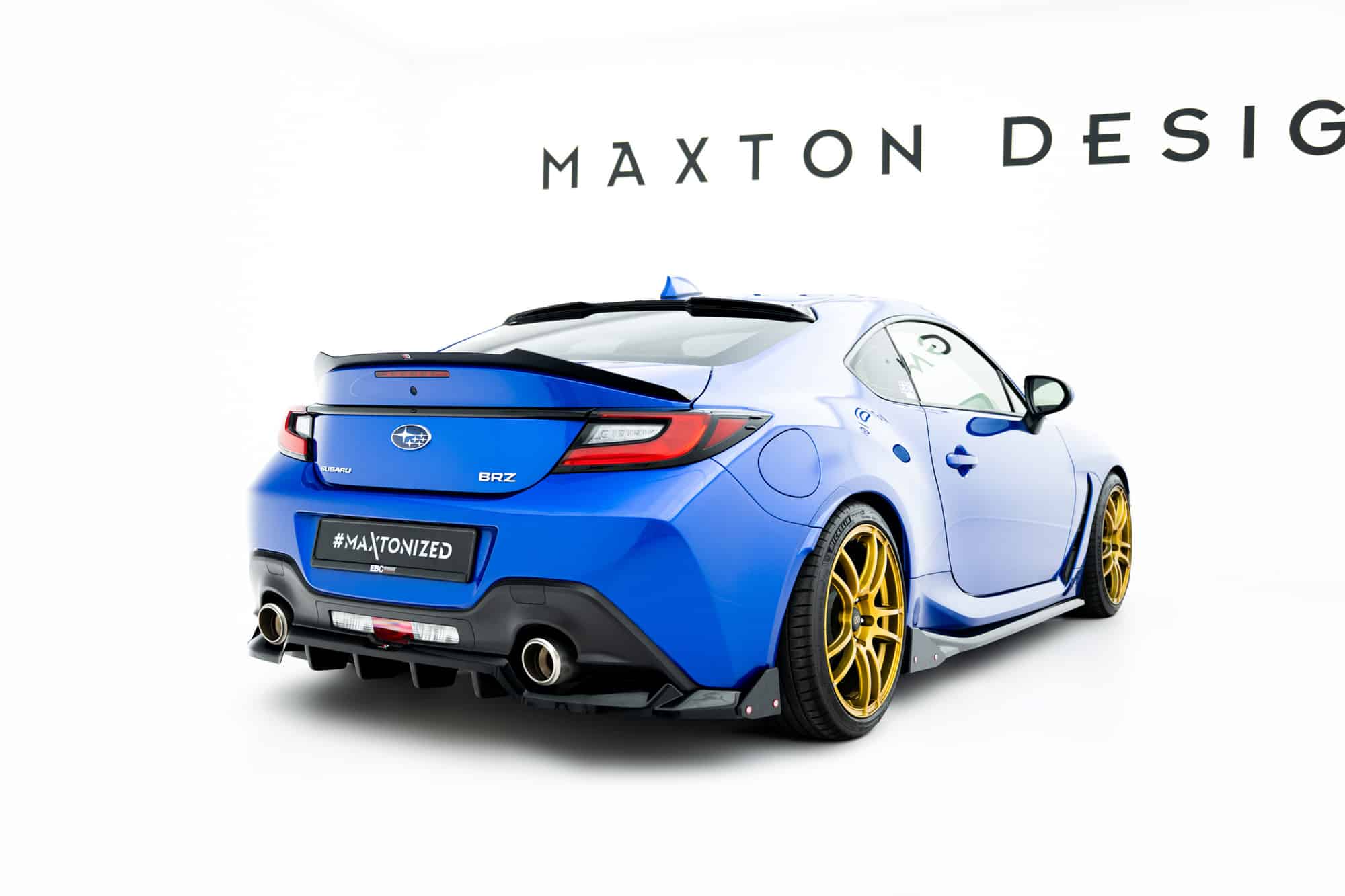 MAXTON DESIGN - Spojler kufra Subaru BRZ Mk2, Čierny lesk – Obrázok 5