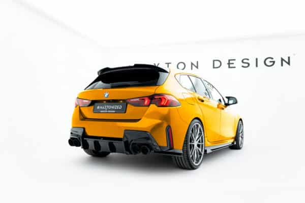 MAXTON DESIGN - Spojler kufra V.2, vhodné pre BMW 1 M-Pack F70, Čierny lesk – Obrázok 2