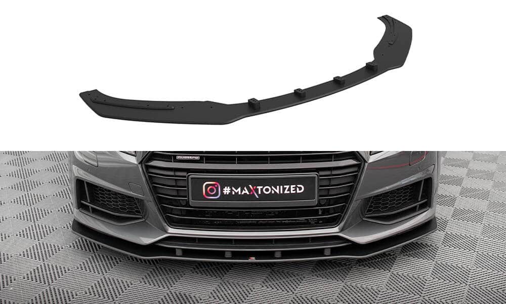 MAXTON DESIGN - Street pro Spojler pod predný nárazník, Audi TT S / S-Line 8S, Čierna Matná