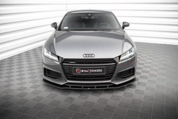 MAXTON DESIGN - Street pro Spojler pod predný nárazník, Audi TT S / S-Line 8S, Čierna Matná – Obrázok 2