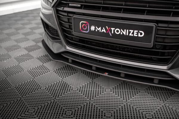 MAXTON DESIGN - Street pro Spojler pod predný nárazník, Audi TT S / S-Line 8S, Čierna Matná – Obrázok 6