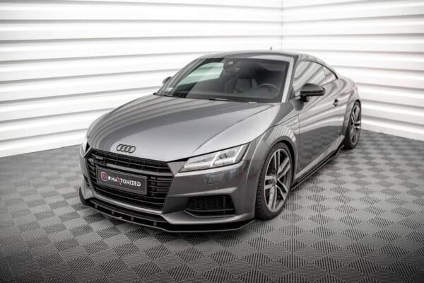 MAXTON DESIGN - Street pro Spojler pod predný nárazník, Audi TT S / S-Line 8S, Čierna Matná – Obrázok 5