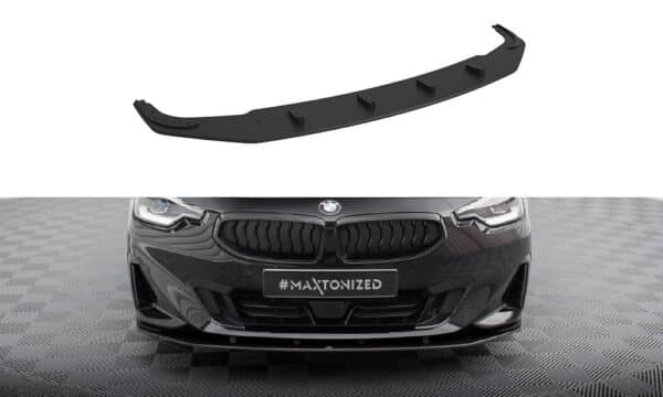 MAXTON DESIGN - Street Pro Spojler pod predný nárazník vhodné pre BMW 2 Coupe G42, Čierna Matná
