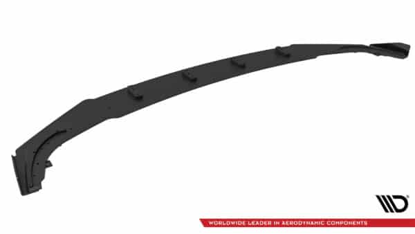 MAXTON DESIGN - Street Pro Spojler pod predný nárazník + Splitre vhodné pre BMW 2 Coupe G42, Čierna Matná – Obrázok 3