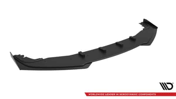 MAXTON DESIGN - Street pro Spojler pod predný nárazník + Splitre, Honda Civic Mk10, Čierna Matná – Obrázok 4