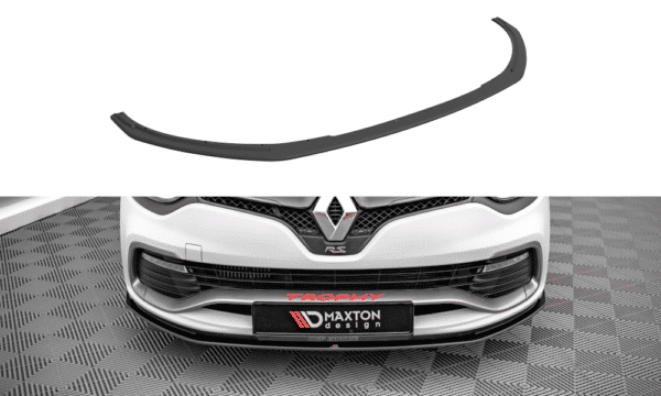 MAXTON DESIGN - Street Pro Spojler pod predný nárazník, Renault Clio RS Mk4, Čierna Matná