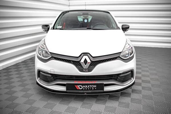 MAXTON DESIGN - Street Pro Spojler pod predný nárazník, Renault Clio RS Mk4, Čierna Matná – Obrázok 2