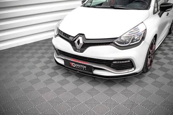 MAXTON DESIGN - Street Pro Spojler pod predný nárazník, Renault Clio RS Mk4, Čierna Matná – Obrázok 6