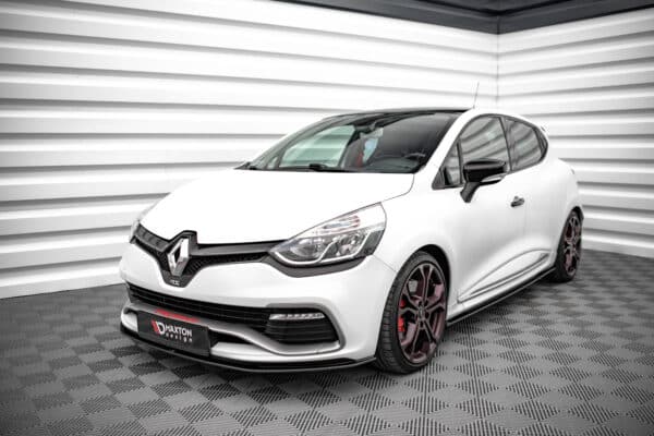 MAXTON DESIGN - Street Pro Spojler pod predný nárazník, Renault Clio RS Mk4, Čierna Matná – Obrázok 5