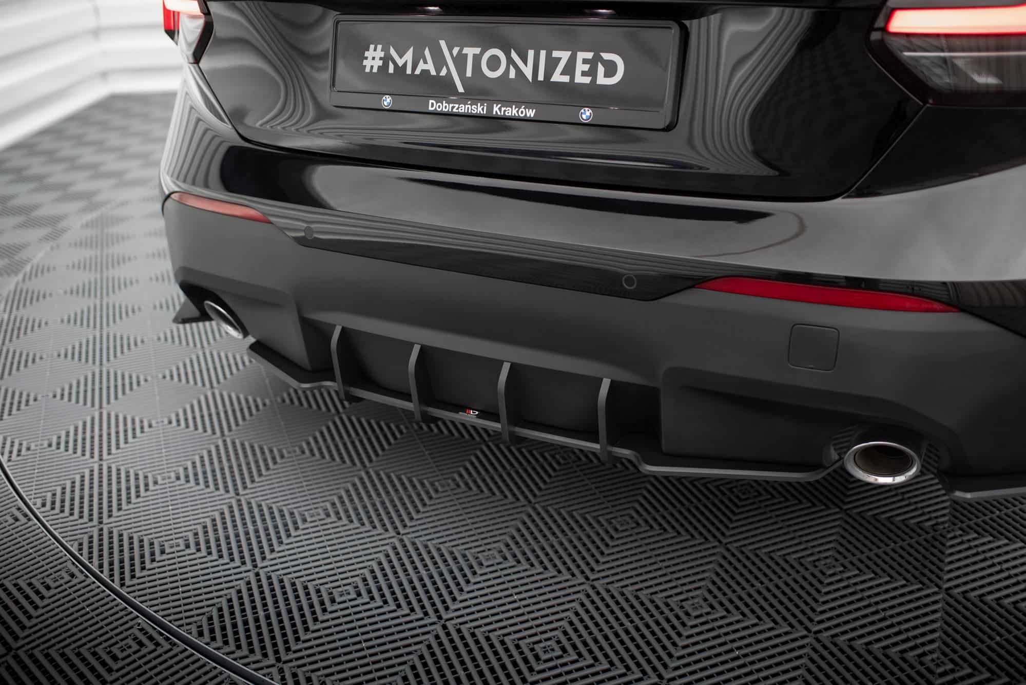 MAXTON DESIGN - Street Pro Difúzor zadného nárazníka BMW 2 Coupe G42, Čierna Matná – Obrázok 2