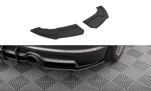 MAXTON DESIGN - Street pro Bočné spojlere pod zadný nárazník, Audi TT S-Line 8S, Čierna Matná