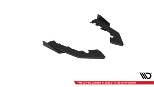 MAXTON DESIGN - Street Pro Bočné spojlere zadného nárazníka + Splitre vhodné pre BMW 2 Coupe G42, Čierna Matná – Obrázok 4