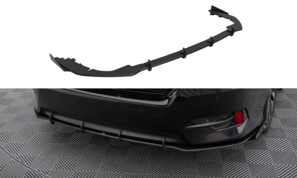 MAXTON DESIGN - Street pro Spojler pod zadný nárazník + Splitre, Honda Civic Mk10, Čierna Matná