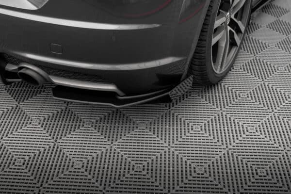 MAXTON DESIGN - Street pro Bočné spojlere pod zadný nárazník + Splitre, Audi TT S-Line 8S, Čierna Matná – Obrázok 5