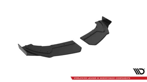 MAXTON DESIGN - Street pro Bočné spojlere pod zadný nárazník + Splitre, Audi TT S-Line 8S, Čierna Matná – Obrázok 4