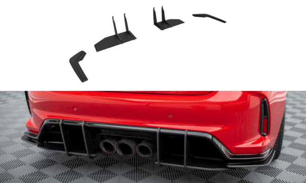 MAXTON DESIGN - Street Pro Spojler pod zadný nárazník Honda Civic Type-R Mk 11, Čierna Matná