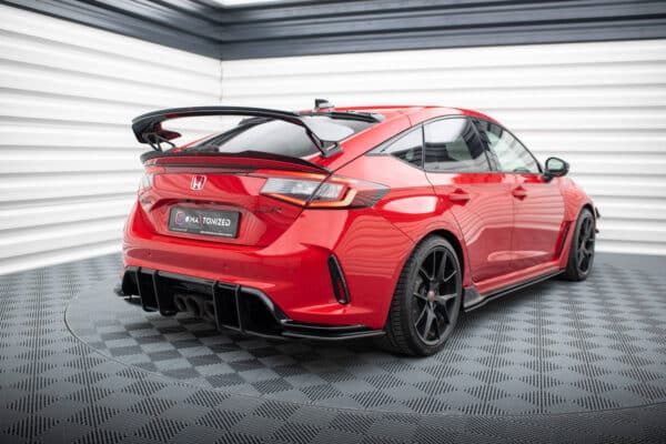 MAXTON DESIGN - Street Pro Spojler pod zadný nárazník Honda Civic Type-R Mk 11, Čierna Matná – Obrázok 5