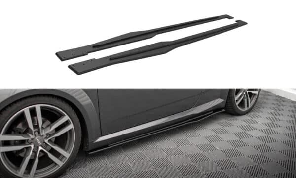 MAXTON DESIGN - Street pro Lišty pod bočné prahy, Audi TT S / S-Line 8S, Čierna Matná