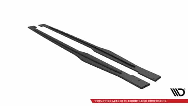 MAXTON DESIGN - Street pro Lišty pod bočné prahy, Audi TT S / S-Line 8S, Čierna Matná – Obrázok 3