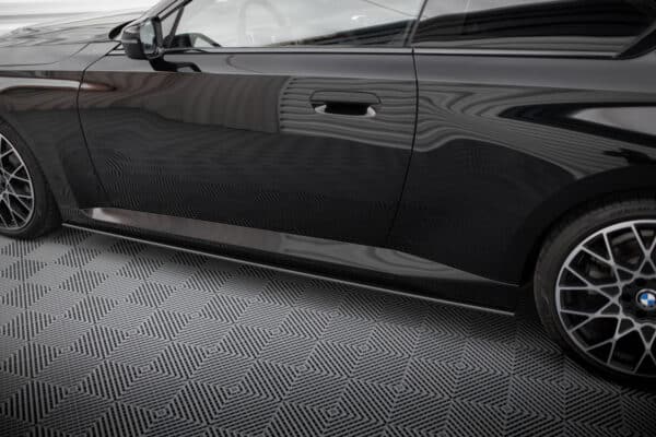 MAXTON DESIGN - Street Pro Lišty pod bočné prahy vhodné pre BMW 2 Coupe G42, Čierna Matná – Obrázok 2