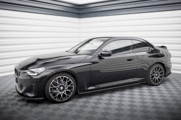 MAXTON DESIGN - Street Pro Lišty pod bočné prahy vhodné pre BMW 2 Coupe G42, Čierna Matná – Obrázok 6