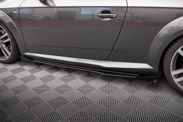 MAXTON DESIGN - Street pro Lišty pod bočné prahy + Splitre, Audi TT S / S-Line 8S, Čierna Matná – Obrázok 4