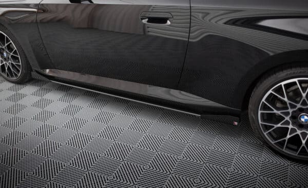 MAXTON DESIGN - Street Pro Lišty pod bočné prahy + Splitre vhodné pre BMW 2 Coupe G42, Čierna Matná – Obrázok 2