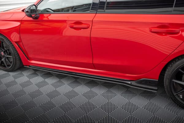 MAXTON DESIGN - Street Pro Lišty pod bočné prahy Honda Civic Type-R Mk 11, Čierna Matná – Obrázok 4