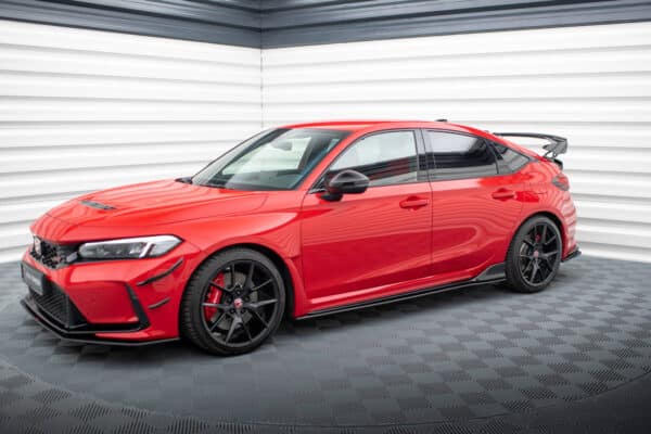 MAXTON DESIGN - Street Pro Lišty pod bočné prahy Honda Civic Type-R Mk 11, Čierna Matná – Obrázok 3