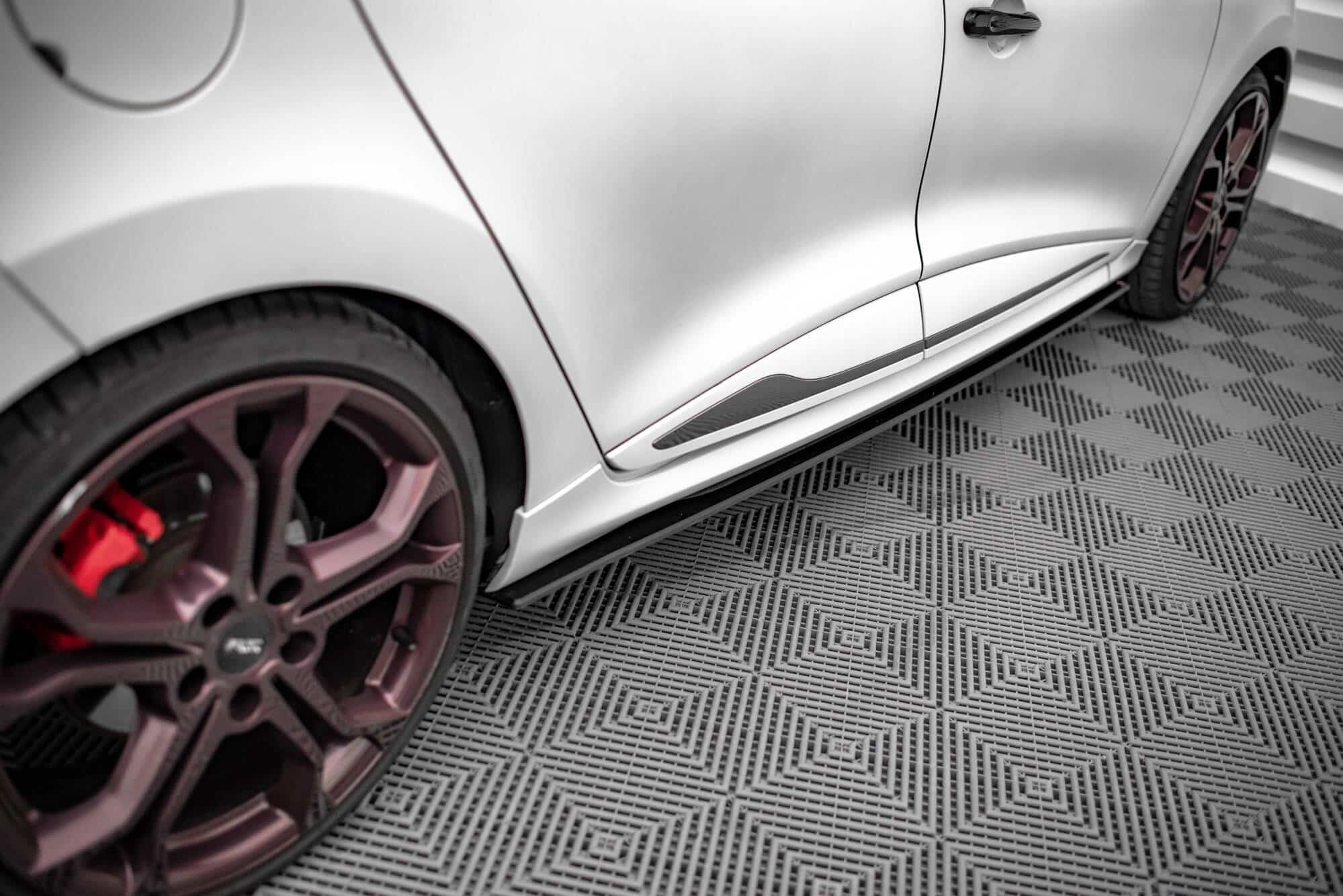 MAXTON DESIGN - Street Pro Lišty pod bočné prahy, Renault Clio RS Mk4, Čierna Matná – Obrázok 2