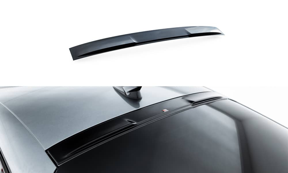 MAXTON DESIGN - Strešný spoiler, Audi A5 S-Line Sedan B10, Čierny lesk