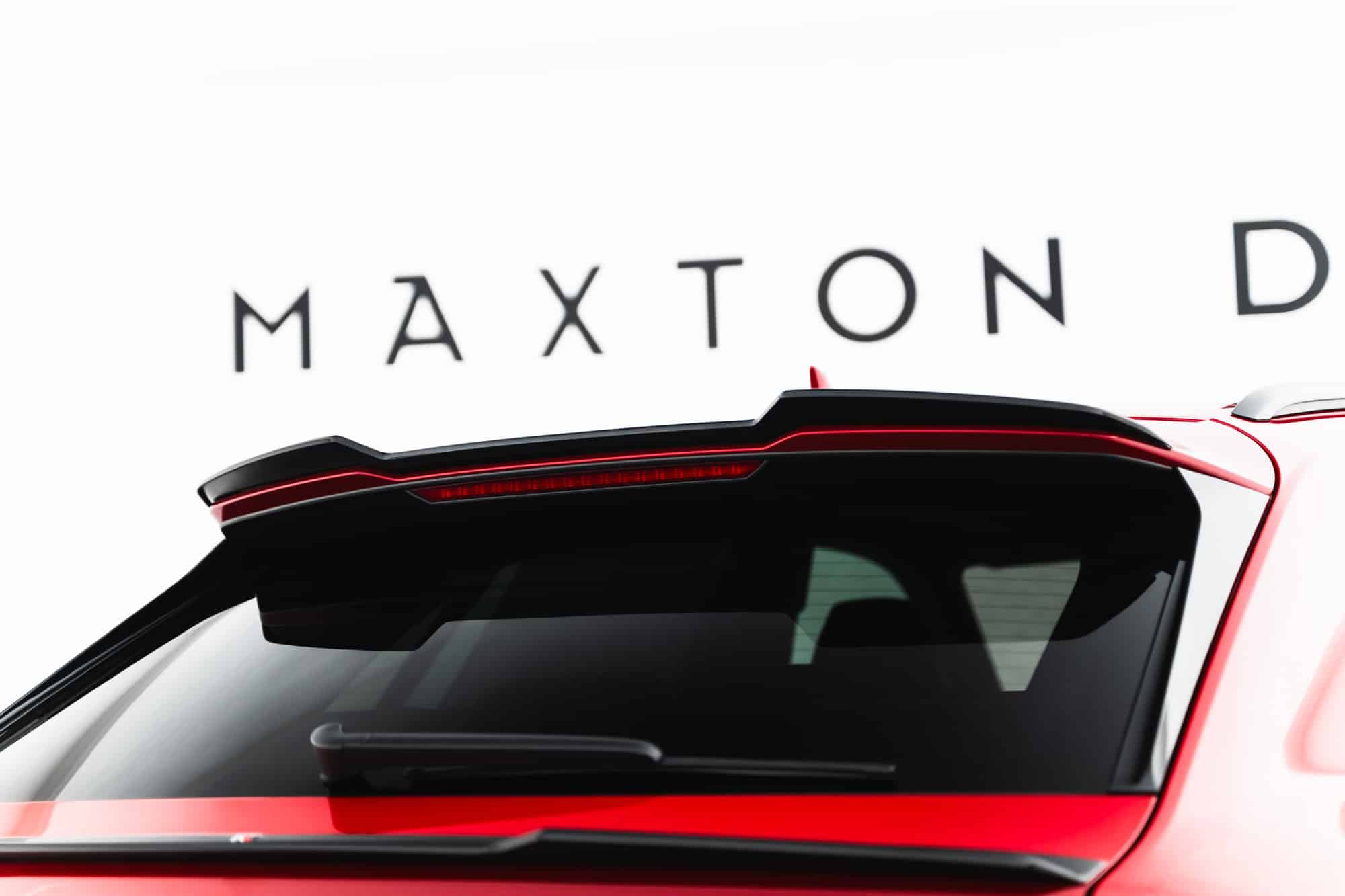 MAXTON DESIGN - Vrchný spoiler kufra , Audi RSQ8 Mk1 Facelift, Čierny lesk