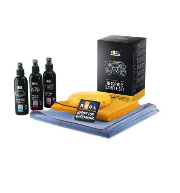 ADBL Interior Sample Set - Set produktov na ošetrovanie a ochranu interieru