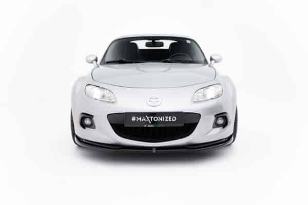 MAXTON DESIGN - Spoiler pod predný nárazník, Mazda MX-5 Mk3 (NC) Facelift, Čierny lesk – Obrázok 2