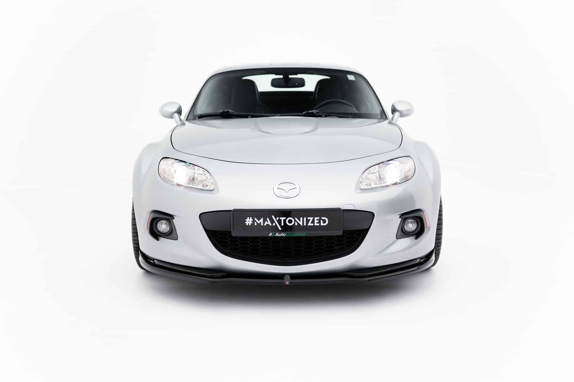 MAXTON DESIGN - Spoiler pod predný nárazník, Mazda MX-5 Mk3 (NC) Facelift, Čierny lesk – Obrázok 2
