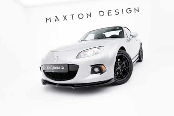 MAXTON DESIGN - Spoiler pod predný nárazník, Mazda MX-5 Mk3 (NC) Facelift, Čierny lesk – Obrázok 6