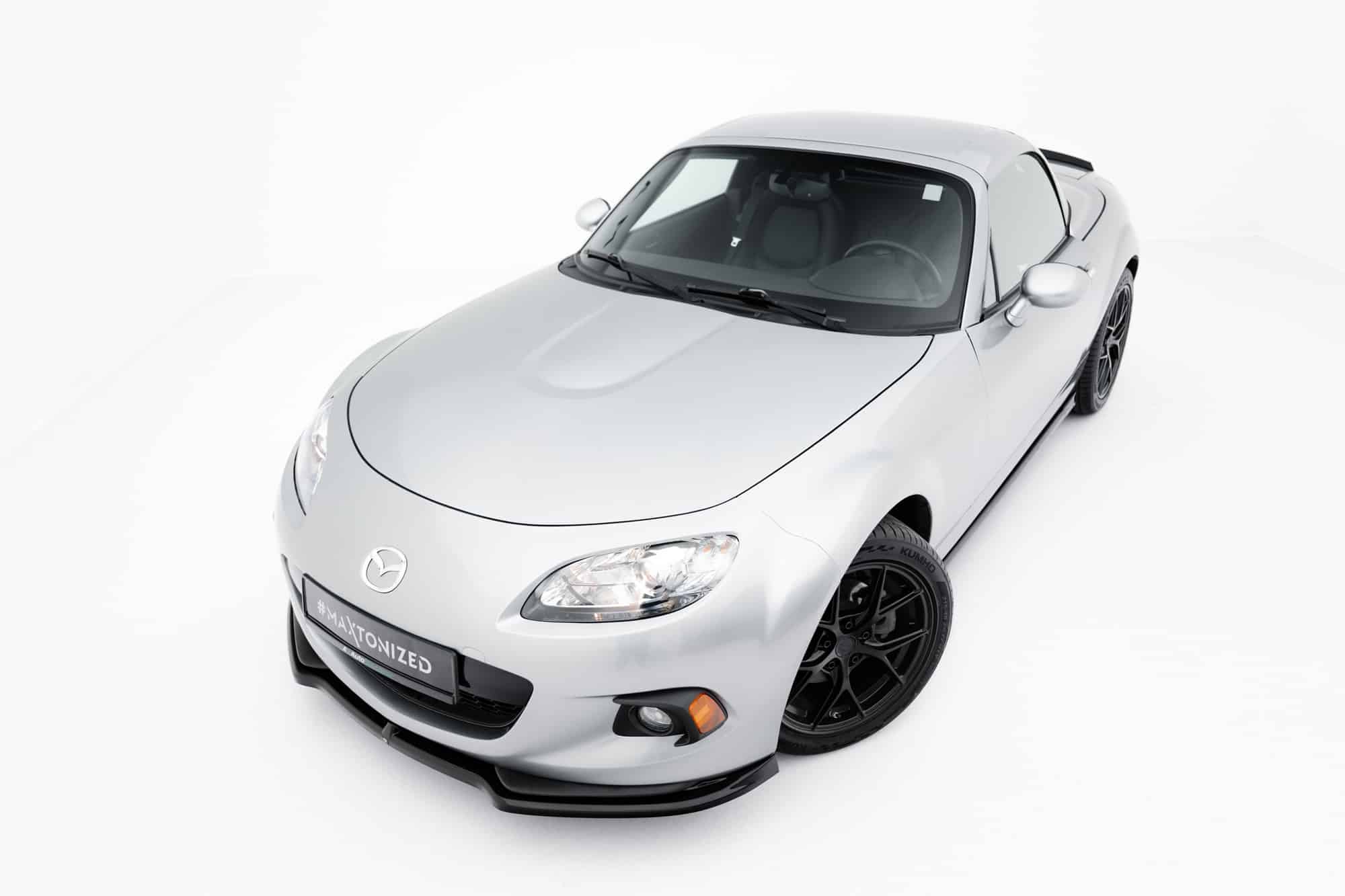MAXTON DESIGN - Spoiler pod predný nárazník, Mazda MX-5 Mk3 (NC) Facelift, Čierny lesk – Obrázok 5
