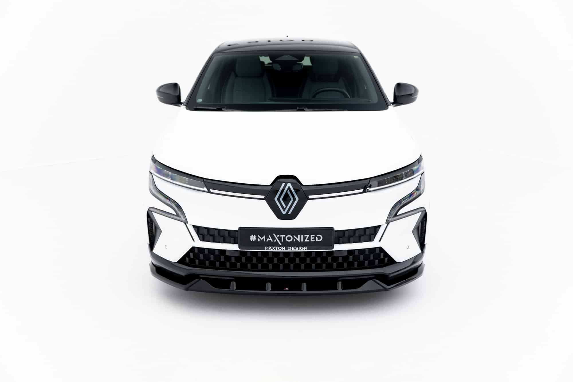 MAXTON DESIGN - Spoiler pod predný nárazník, Renault Megane E-Tech Electric Mk1, Čierny lesk – Obrázok 2