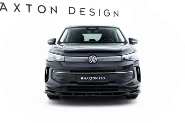 MAXTON DESIGN - Spoiler pod predný nárazník V.1, Volkswagen Tiguan Mk3, Čierny lesk – Obrázok 5