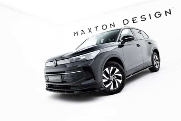 MAXTON DESIGN - Spoiler pod predný nárazník V.1, Volkswagen Tiguan Mk3, Čierny lesk – Obrázok 7