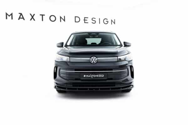 MAXTON DESIGN - Spoiler pod predný nárazník V.2, Volkswagen Tiguan Mk3, Čierny lesk – Obrázok 5