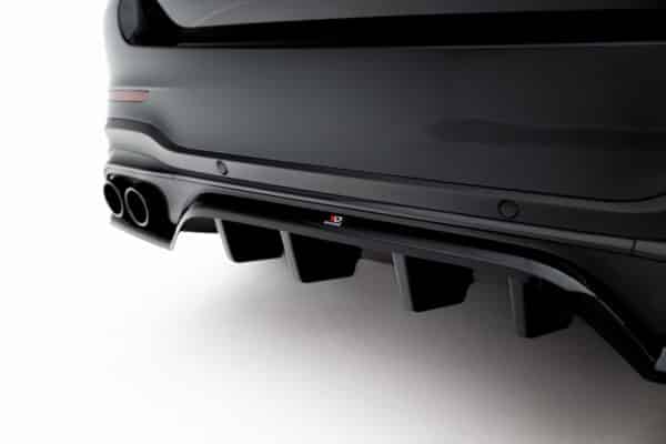 MAXTON DESIGN - Spoiler pod zadný nárazník, Mercedes-AMG GLC 43 SUV X253 Facelift, Čierny lesk – Obrázok 5