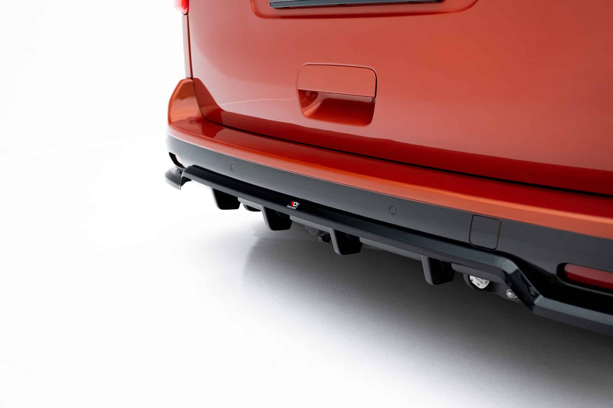 MAXTON DESIGN - Spoiler pod zadný nárazník, Peugeot Expert Mk3, Čierny lesk – Obrázok 5