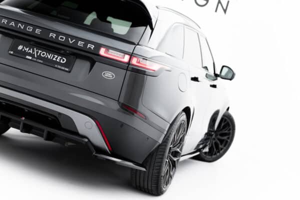 MAXTON DESIGN - Spoiler pod zadný nárazník V.2, Land Rover Range Rover Velar R-Dynamic Mk1, Čierny lesk